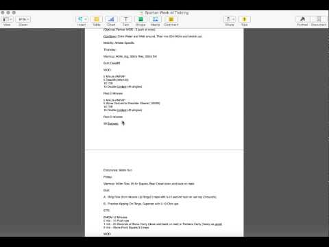 CrossFit Mainfloor Programming July 6 10: Spartan Training Week