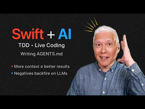 Your AGENTS.md is Making Claude Worse (Swift + AI) thumbnail