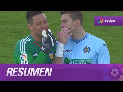 Resumen de Getafe CF (2-2) Valencia CF
