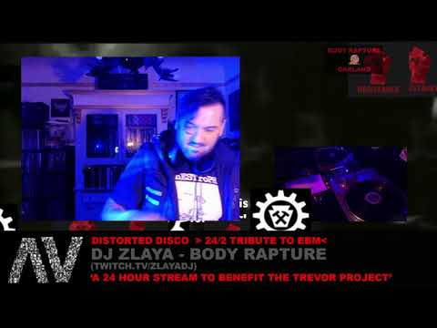 SW DISTORTED DISCO  '24-2-21 Tribute to EBM' (DJ Zlaya set)
