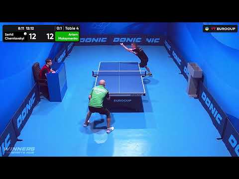 09:30 Serhii Cherniavskyi - Artem Maksymenko 17.08.2023 TT Euro.Cup Ukraine Star.  TABLE 4