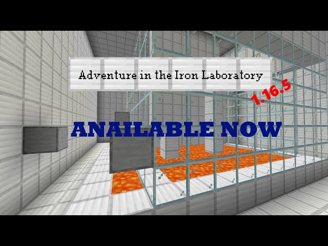 [1.16.5-1.18.2] Adventure In The Iron Laboratory Minecraft Map