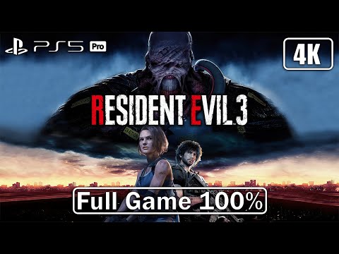 Resident Evil 3 Remake - Full Game 100% Longplay Walkthrough 4K 60FPS