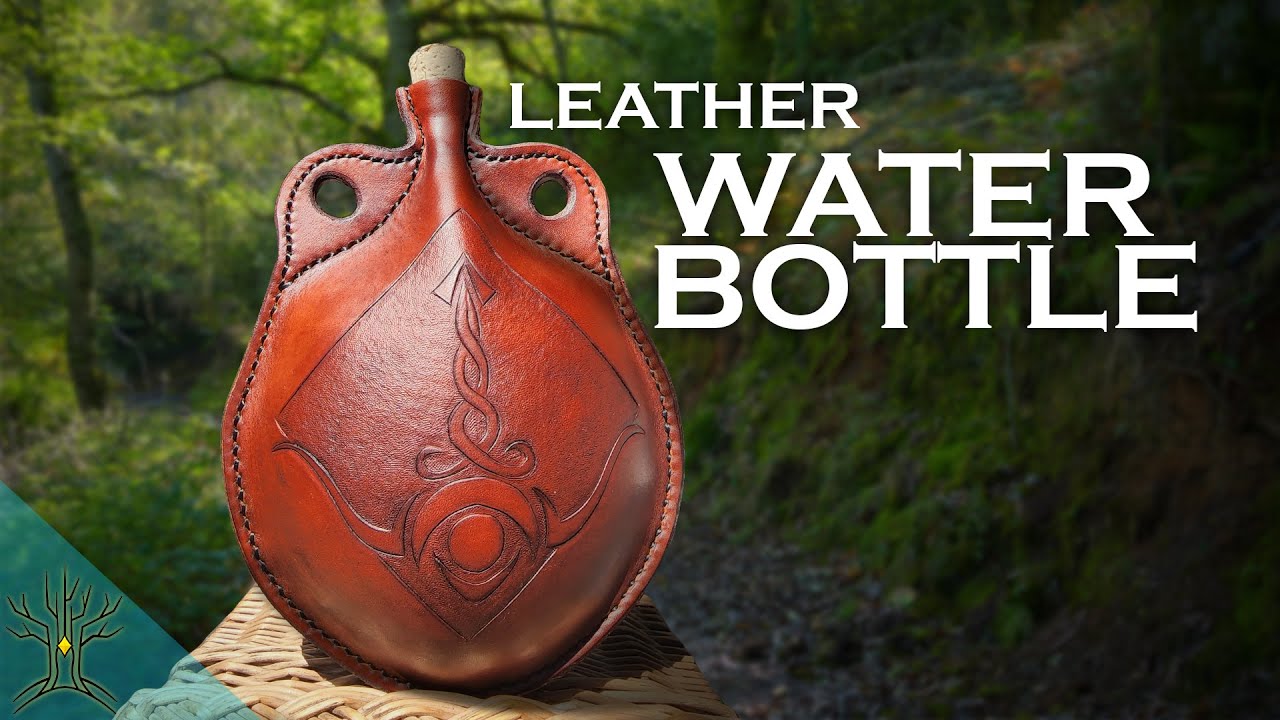 Easy Leather Water Bottle!