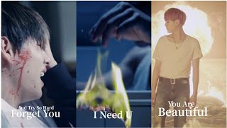 I Need U | BTS | Full Screen |Eng Lyrics[Requested]💜