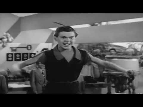 Bobby Driscoll as Peter Pan during live action promotion for Disney #shorts