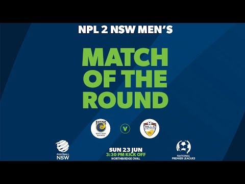 NPL 2 NSW, Round 16, Match Of The Round, North Shore Mariners FC v Hills United FC #NPLNSW