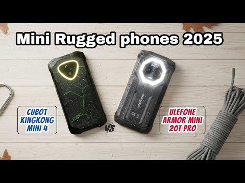 Cubot King Kong mini 4 (VS) Ulefone Armor mini 20T pro - mini rugged phones 