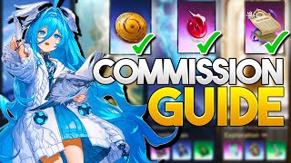 Beginners Guide TO ALL Commissions | Tips &amp; Tricks (Duet Night Abyss)