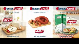 Tansaş Gross 16 Temmuz - 3 Ağustos İndirim Broşürü | İndirimci Panda