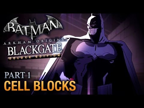 Batman: Arkham Origins Blackgate Walkthrough - Part 1 - Cell Blocks [Deluxe Edition]