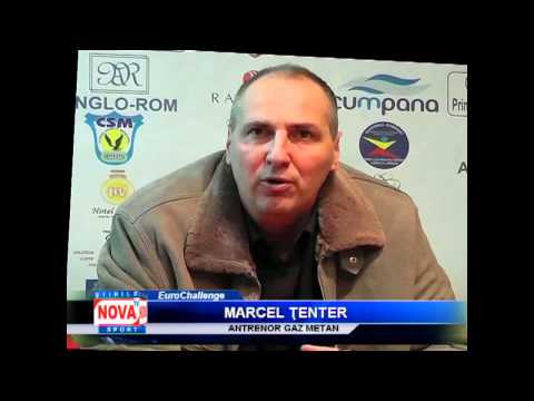 Marcel Ţenter despre Gaz Metan vs BK Ventspils - NovaTv