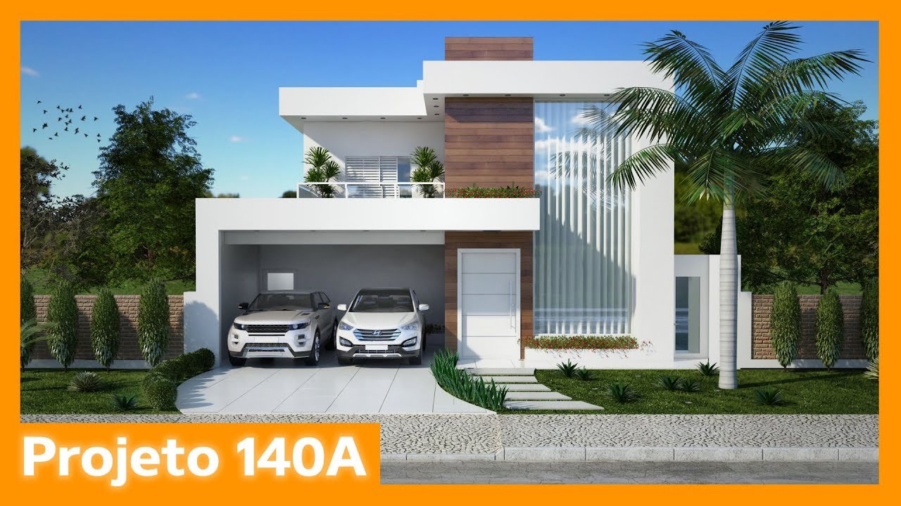 Planta de casa clean - 140A