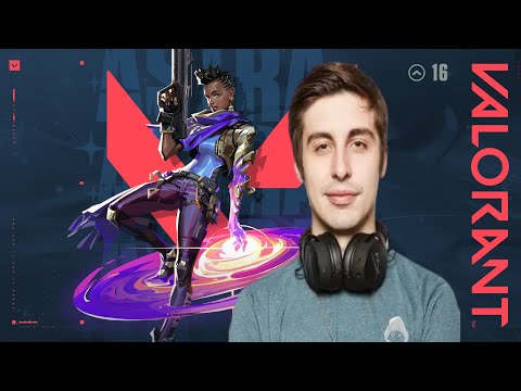 Shroud Tries Out The New Agent Astra - Valorant