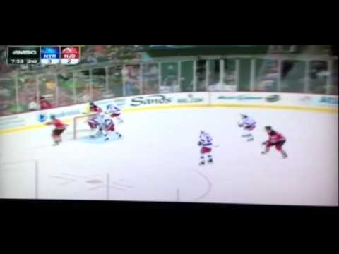 'Rangers Suck' Whistle on MSG at the Prudential Center Mar 19 2013