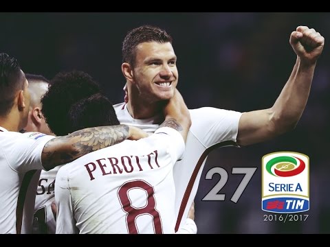 Edin Džeko all goals - Serie A - 2016/2017 | 1080i HD