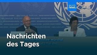 Nachrichten des Tages | 9. Oktober 2026 - Abendausgabe