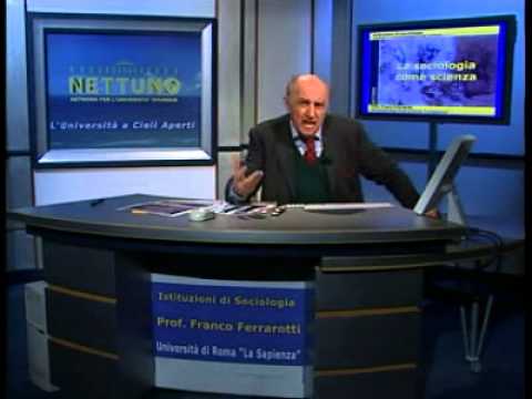 Sociologia: Franco Ferrarotti 🎓​ Lez. 1: La Sociologia come Scienza 📚 Corso