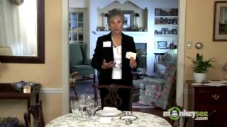 Basic Dining Etiquette - Getting Seated, video 3 of 16