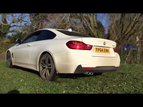 BMW 430d SloMo Wheelspin!