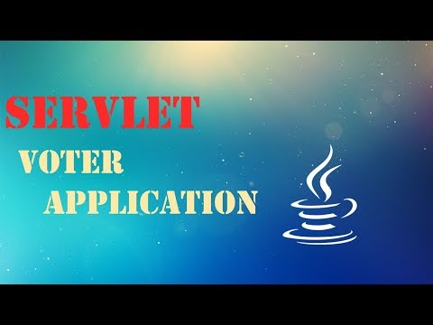 Servlet Voter Application Using Eclipse Ide