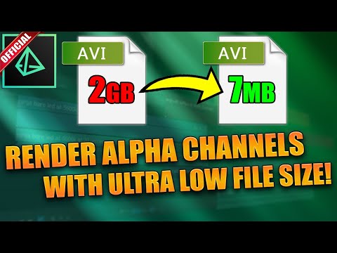Render Alpha Channels with ULTRA Low File Sizes! VEGAS Effects / VEGAS Post 👨‍🏫 VEGAS Tutorial #131