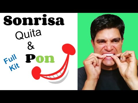 Sonrisa Quita y Pon Instrucciones