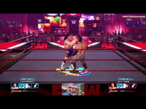 Chad Gable vs. Akira Tozawa | WWE 2K Battlegrounds | WWE RAW Battleground
