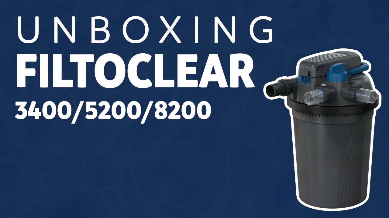 Unboxing the Oase FiltoClear 3400/5200/8200 (3rd Generation)