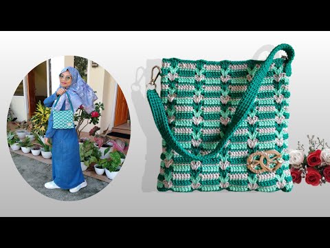 Tas Rajut Terbaru Model Modern Cara Membuat Tas Rajut Crochet Bag