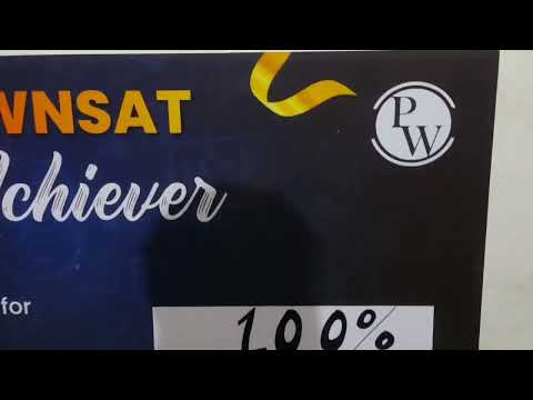 Pw Sent The Amazing Rewards 😍   how to check result of PWNSAT pw scholarship exam #jee #pw1st rank