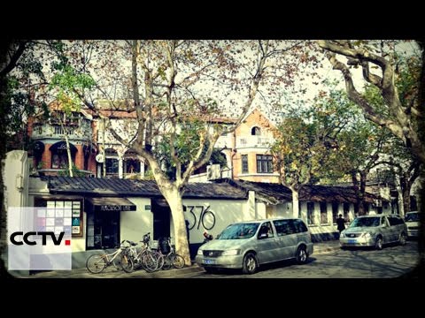 Wukang Road, em Xangai, é um sucesso entre os moradores locais