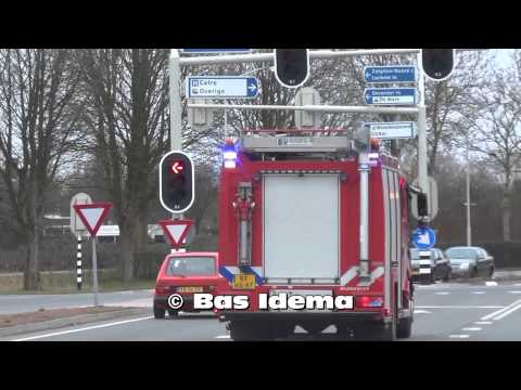 [HD] Prio 1 uitruk TS Zutphen naar brand metaalverwerkingsplaats Zutphen