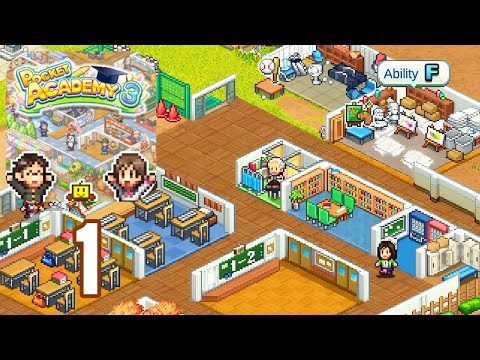Pocket Academy 3 - Gameplay Walkthrough Part 1 - Tutorial (Android, iOS) - YouTube