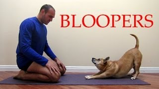 Antranik's Bloopers from the Crow Pose Tutorial