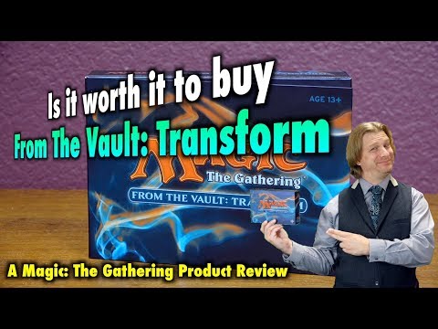 MTG - Is it worth it to buy From The Vault: Transform? A Magic: The Gathering Review and Unboxing