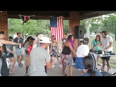 Ben Soundscape & Collette Warren @ 14th Annual DnB BBQ, New York - July 2018