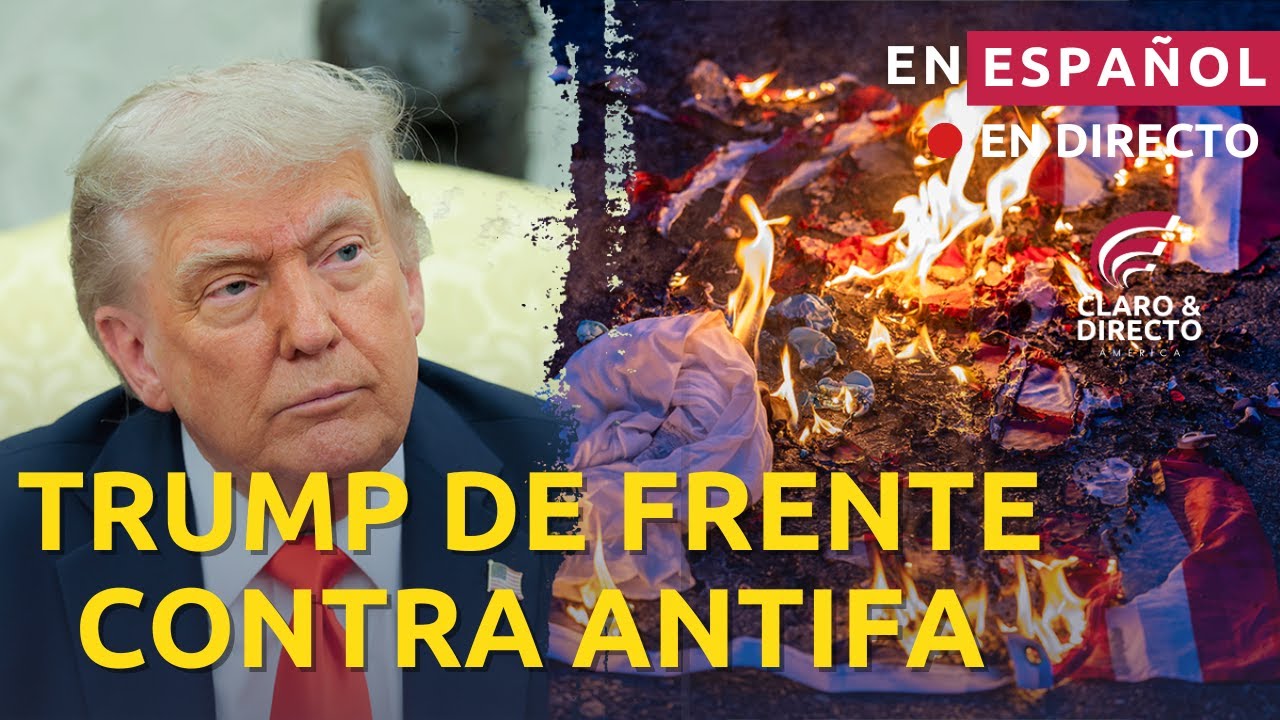 EN ESPAÑOL:TRUMP ACCIONA ANTIFAS TRAS VIOLENCIA EN CALIFORNIA/KAROLINE LEAVITT EN RUEDA DE PRENSA