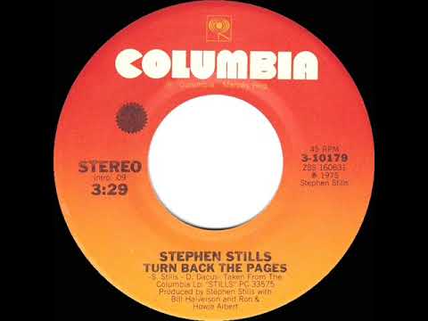 Turn Back the Pages - Stephen Stills