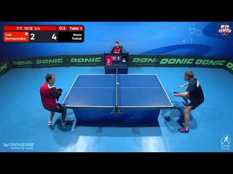 00:00 Yurii Shchepanskyi 0-3 Nazar Tretiak West 5 WIN CUP 14.12.2022 | TABLE TENNIS WINCUP