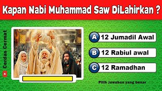 Download lagu KUIS MAULID NABI MUHAMMAD | QUIZ TENTANG NABI MUHAMMAD SAW | CC35 mp3