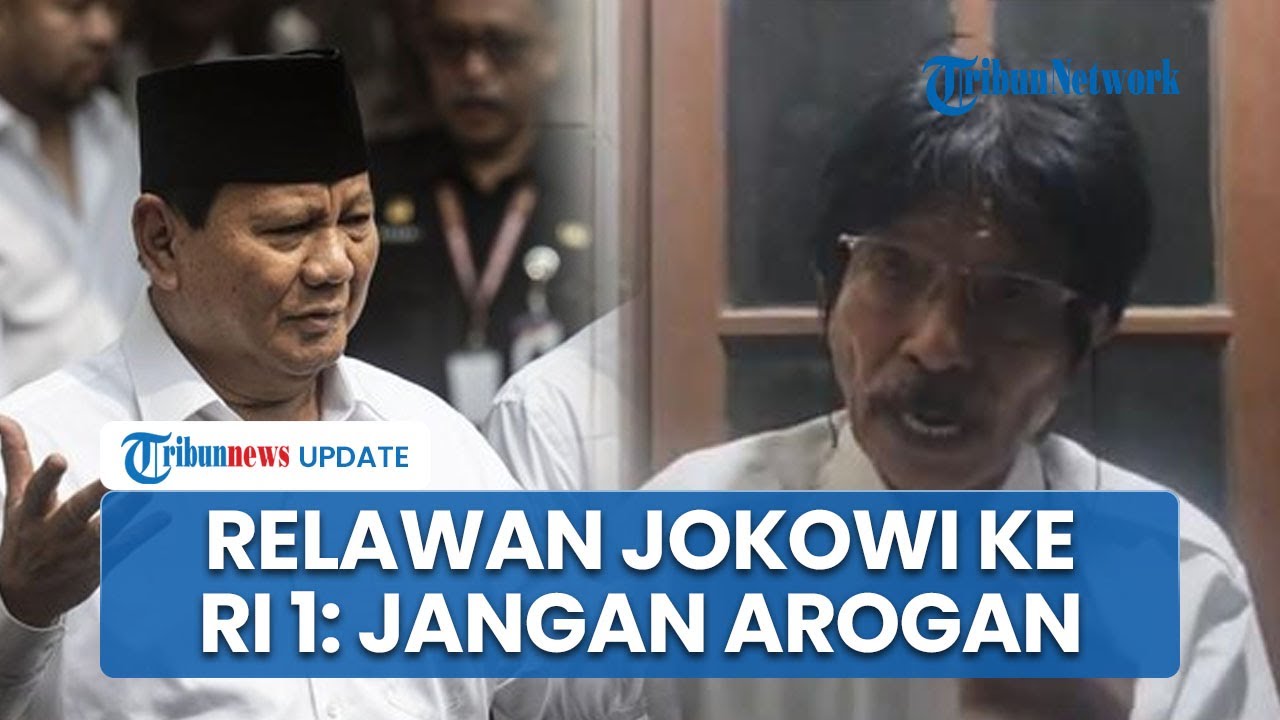 Relawan Jokowi Luapkan Kemarahan ke Presiden Usai Budi Arie Dicopot: Pak Prabowo Anda Jangan Arogan
