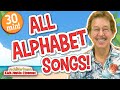 All APHABET Songs 30 MINUTES Of Alphabet Songs Jack Hartmann