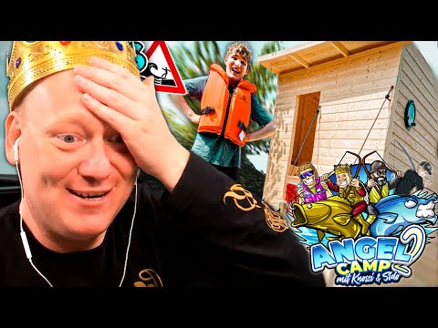 Das ANGELCAMP 2 FlOß ist fertig! 😍 + CHALLENGE an TANZVERBOT! 😱 TALK mit MARIUS!