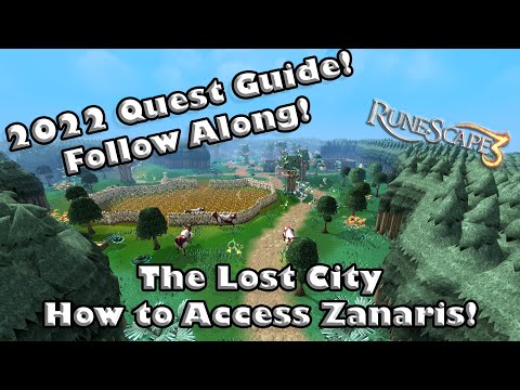 Lost City Quest Guide - Follow Along - How to Access Zanaris!