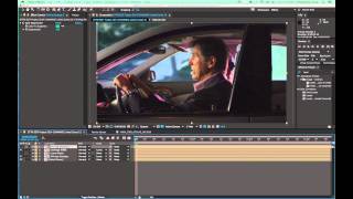 After Effects Green Screen Driving in Car Effect