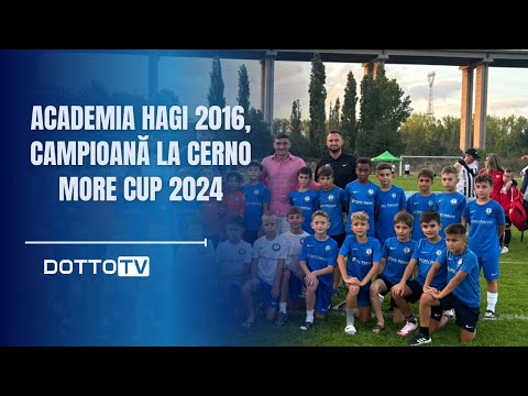 Academia Hagi 2016, campioana la Cerno More Cup 2024
