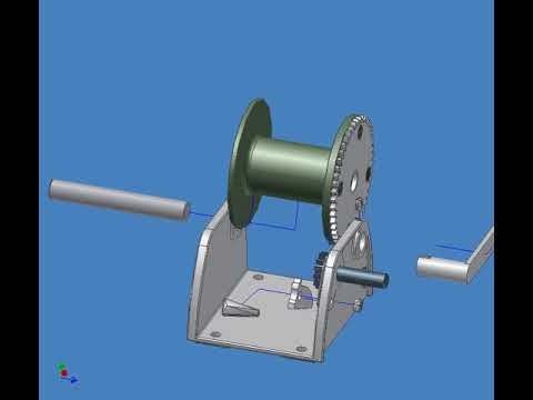 Simple Winch Diagram