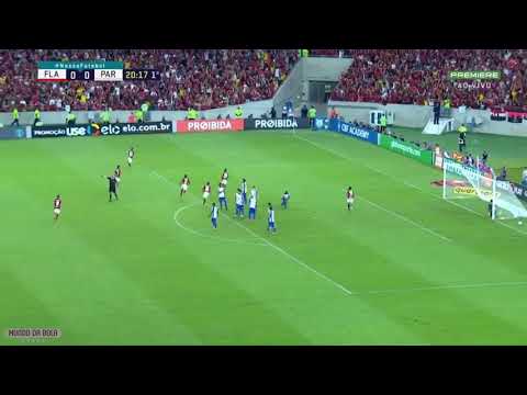 GOL DE DIEGO!! FLAMENGO 1X0 PARANÁ