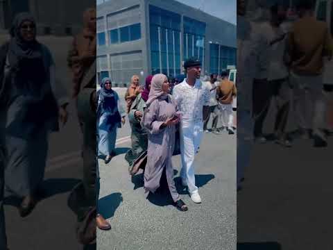 Haboon Nuura iyo marwan o yare oo lag sagootiyay Aden Cadde International Airport #shorts